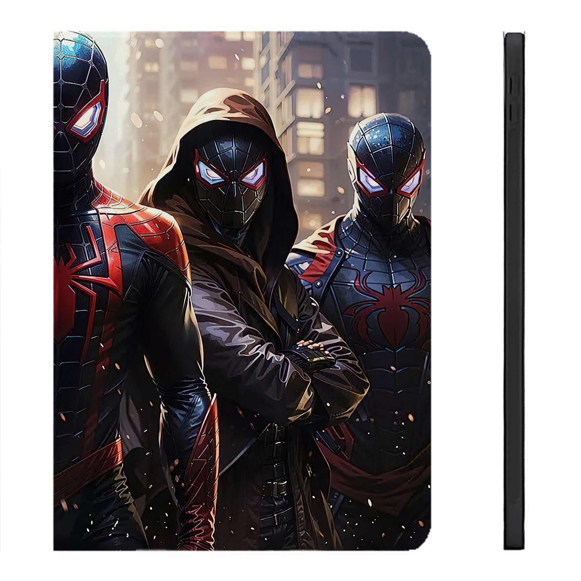 （画像用） アベンジャーズ The Avengers IPadケース ペンホルダー付き ブックスタイルデザイン